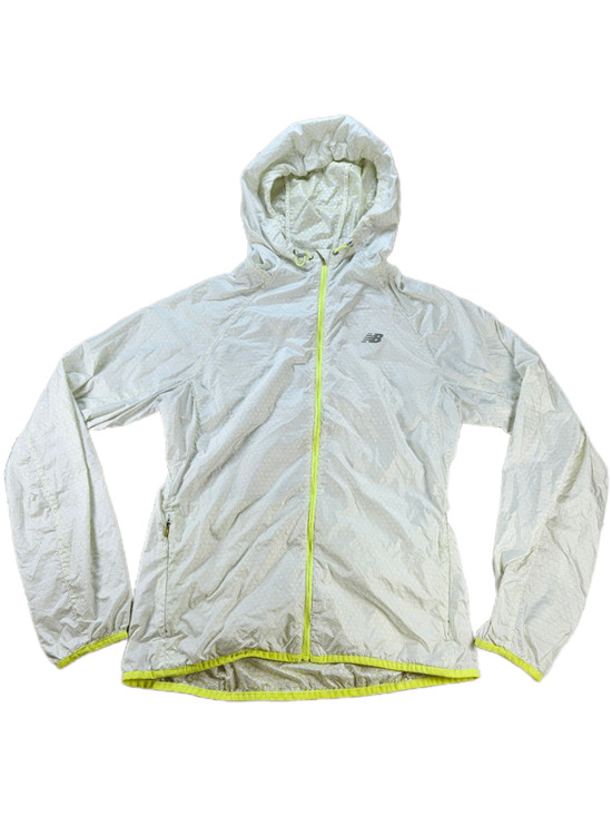 New Balance Tops - New Balance Activewear Running Jacket Women's S Light Gray Hooded Windbreaker